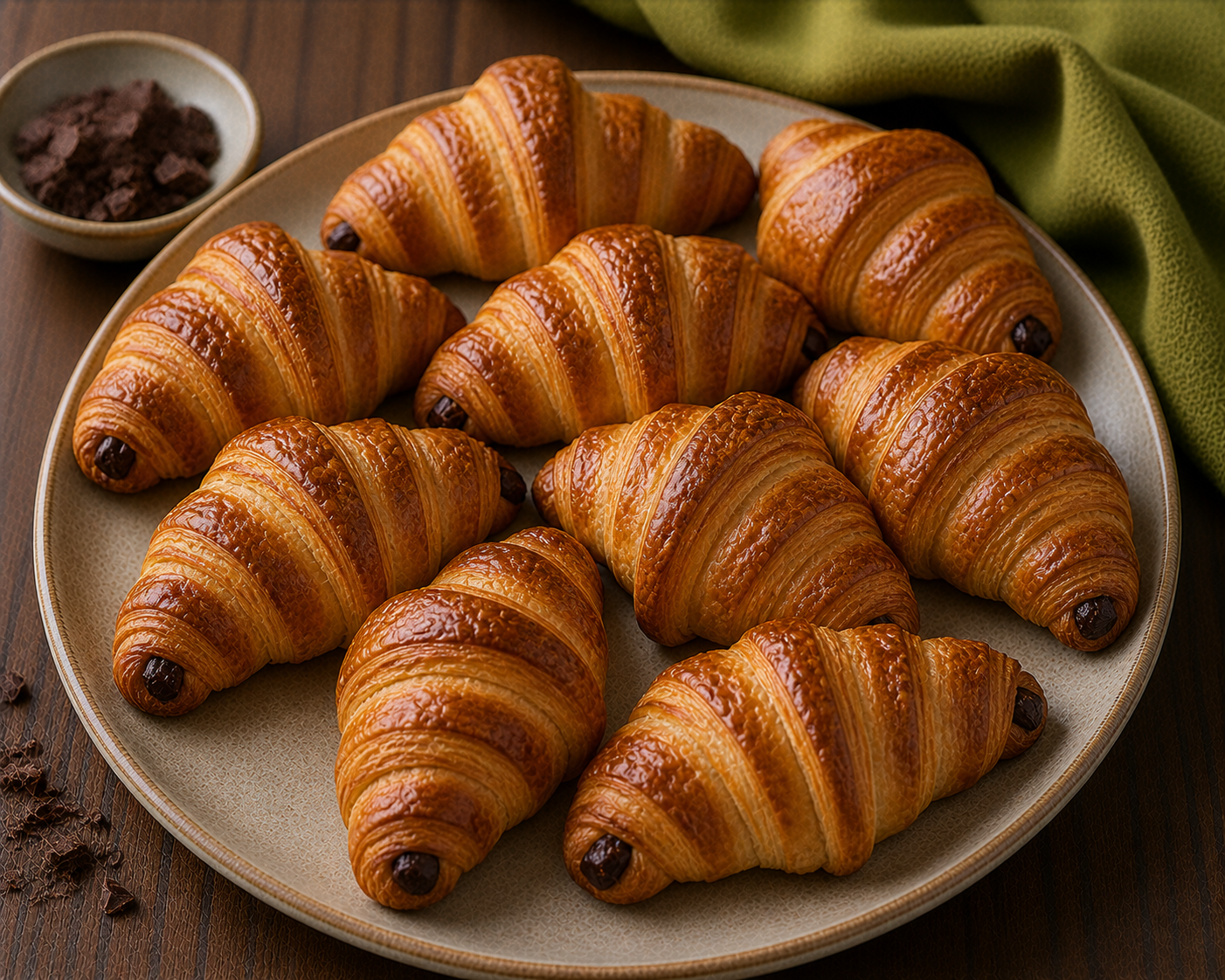 Schoko Croissants